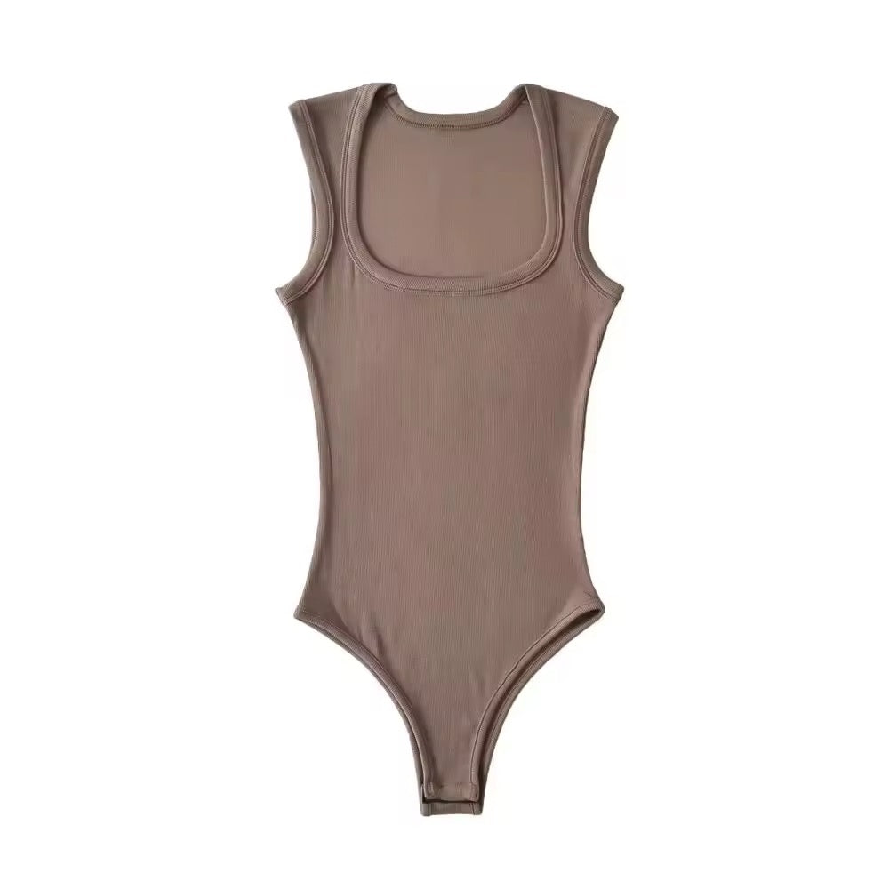 Adroa Bodysuit in Beige