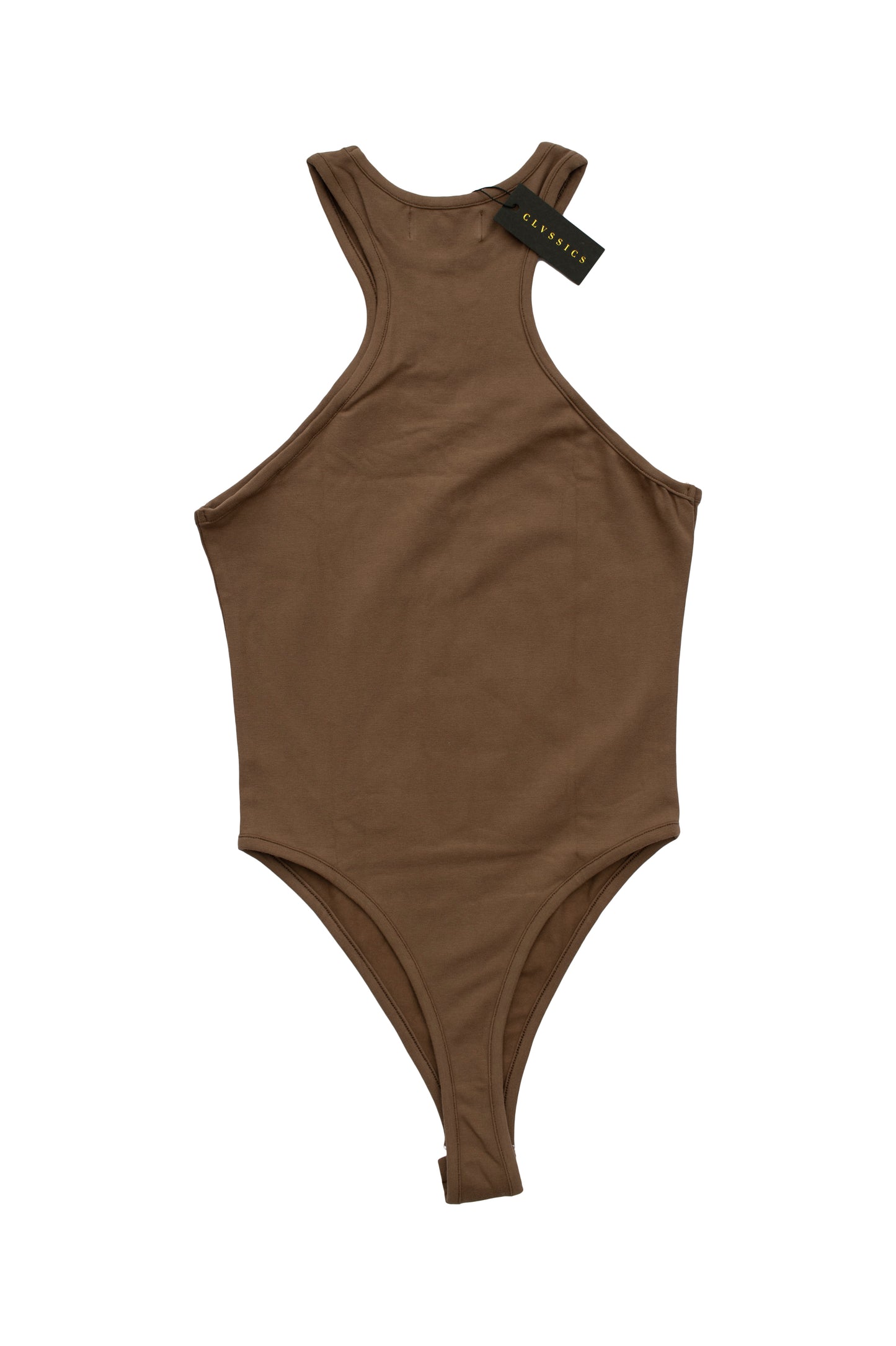 Akullu Deep Racer Cut Bodysuit in Brown