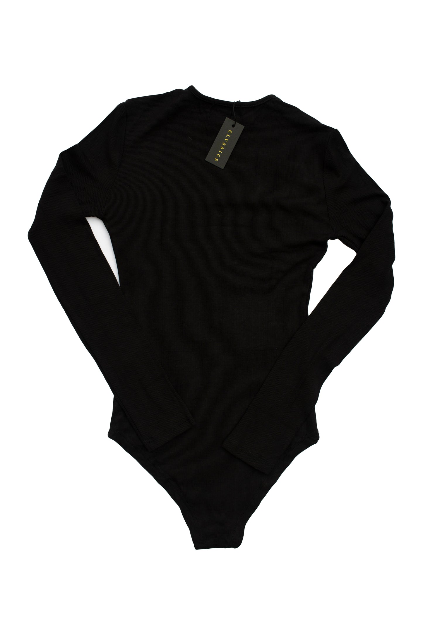 Kayaga Long Sleeve Bodysuit in Black