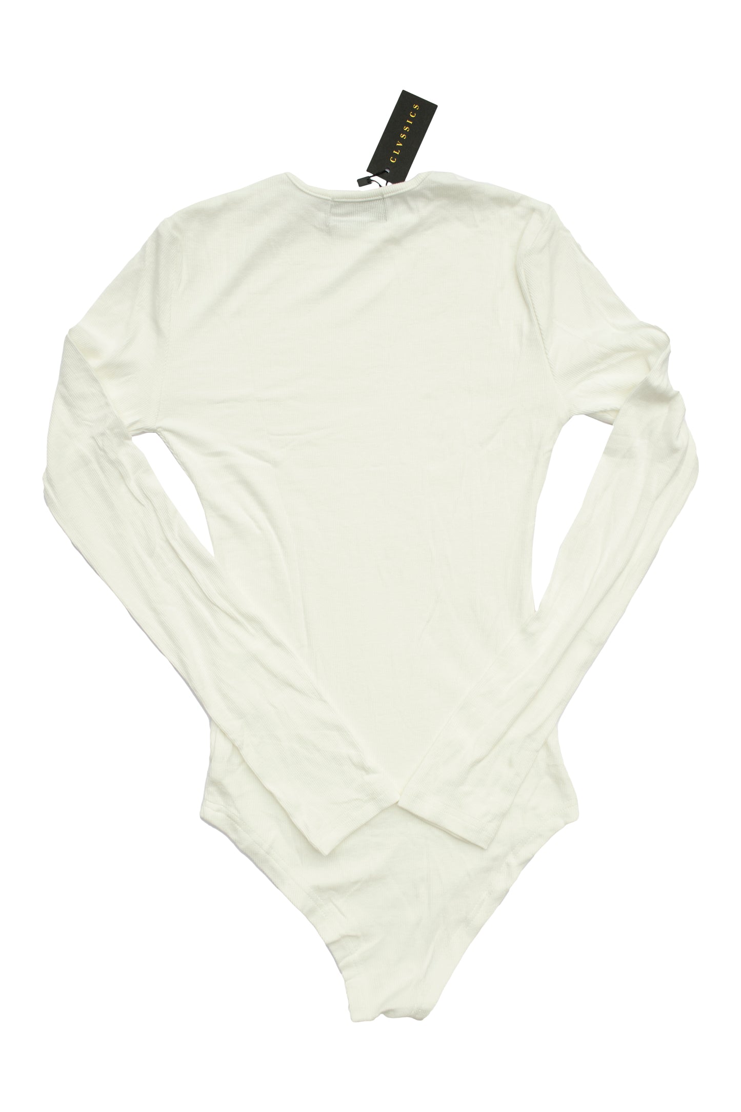 Kayaga Long Sleeve Bodysuit in White