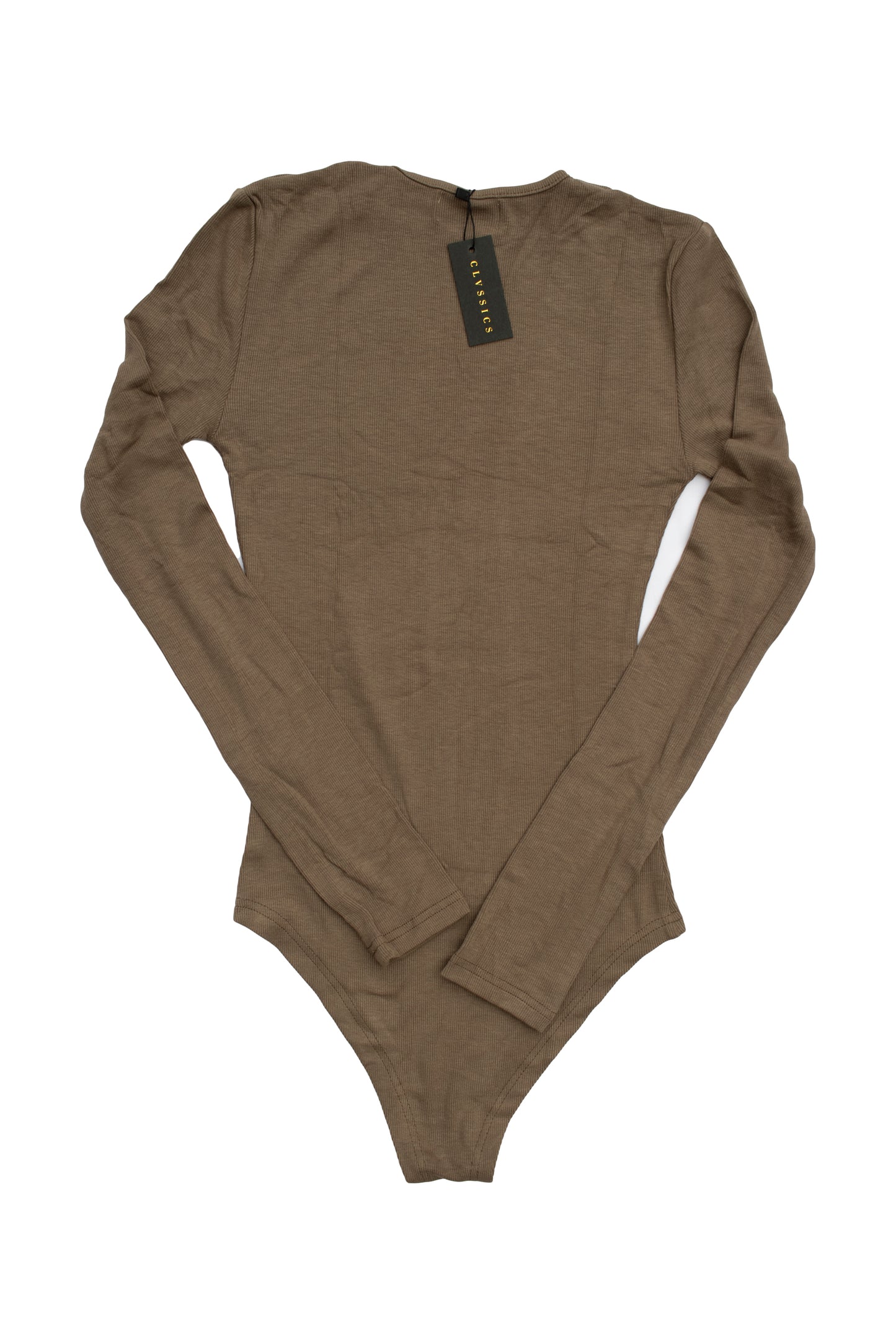 Kayaga Long Sleeve Bodysuit in Brown