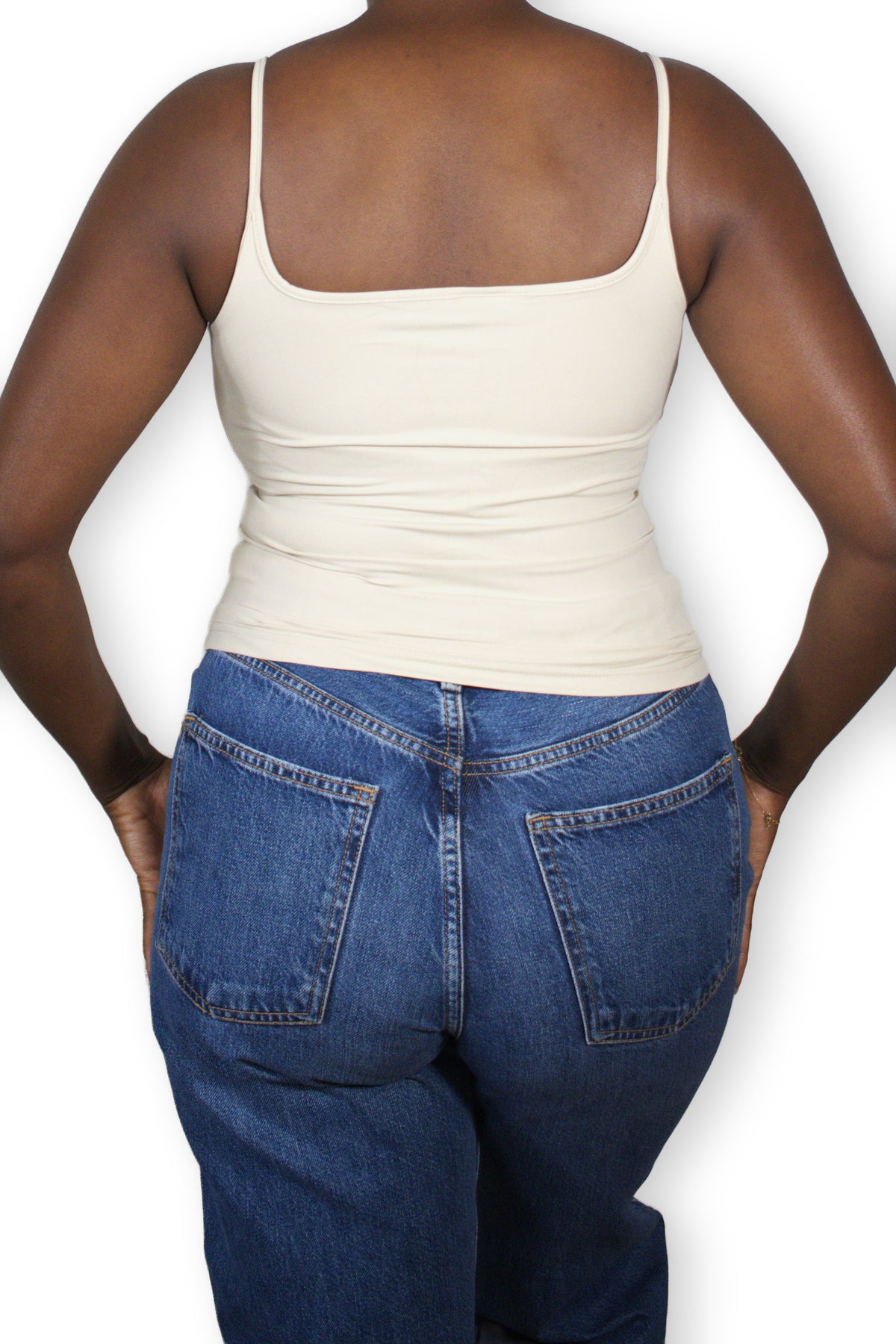 Mulungi Spandex Cami in White