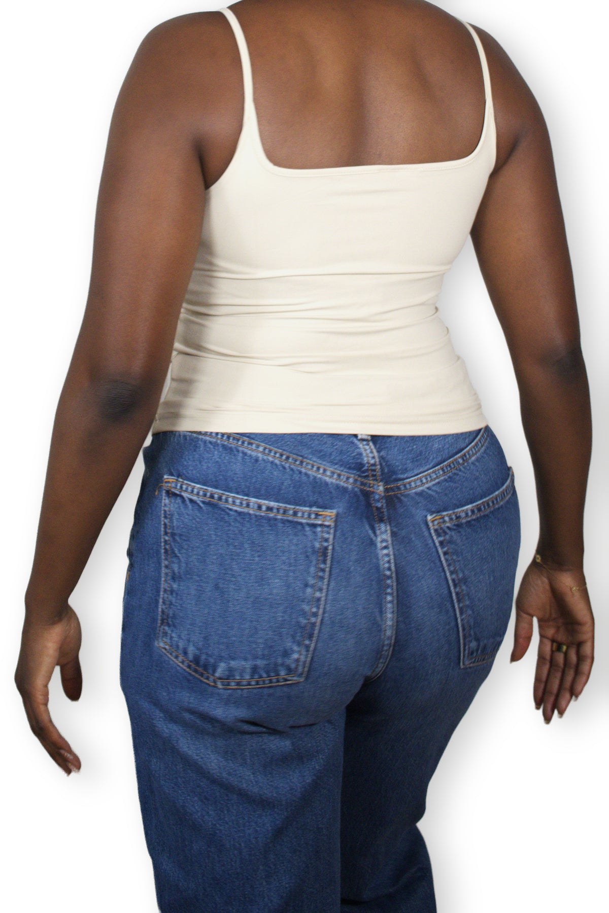 Mulungi Spandex Cami in White