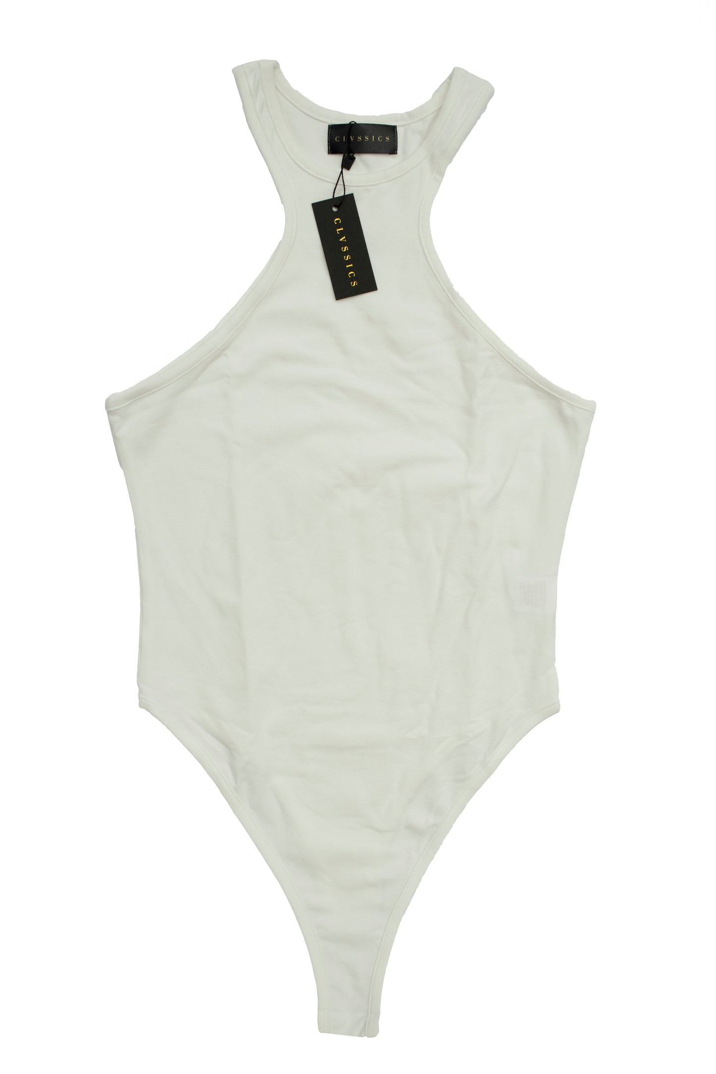 Akullu Deep Racer Cut Bodysuit in White