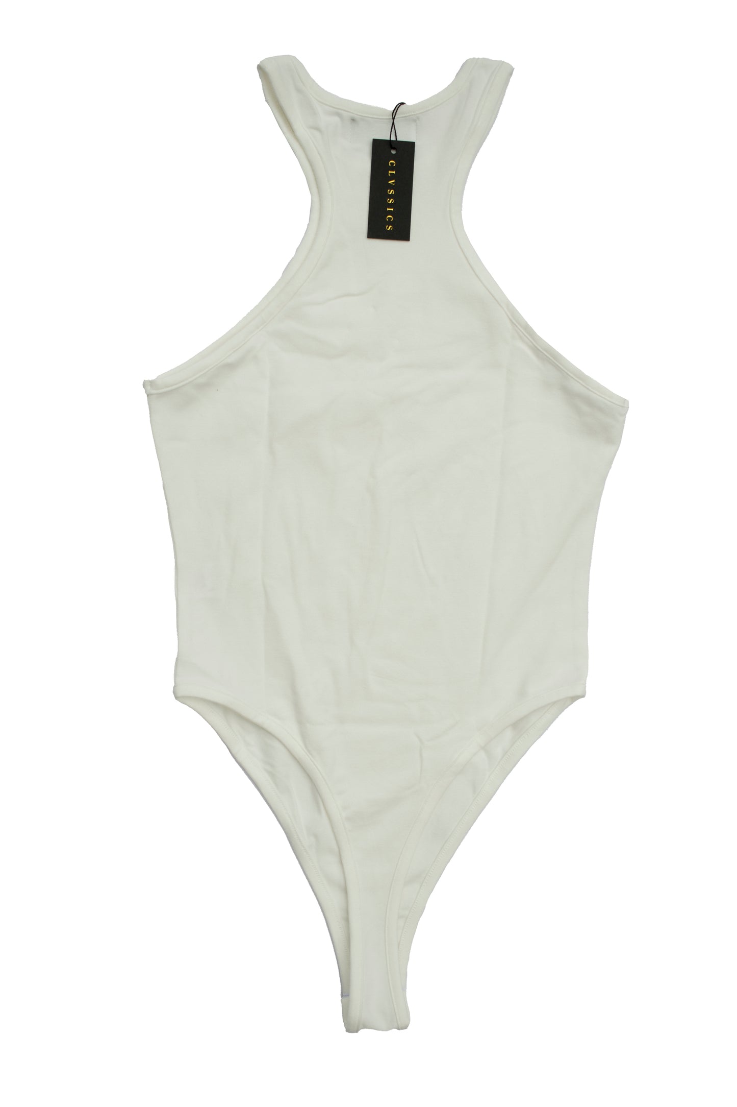 Akullu Deep Racer Cut Bodysuit in White